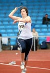 Hayley Thomas (Newham & Essex Beagles), senior javelin, Northern Championships, Sport City Manchester